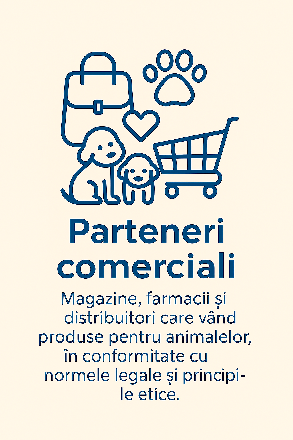Parteneri comerciali VetGuru - pet shop-uri, farmacii veterinare, distribuitori și importatori